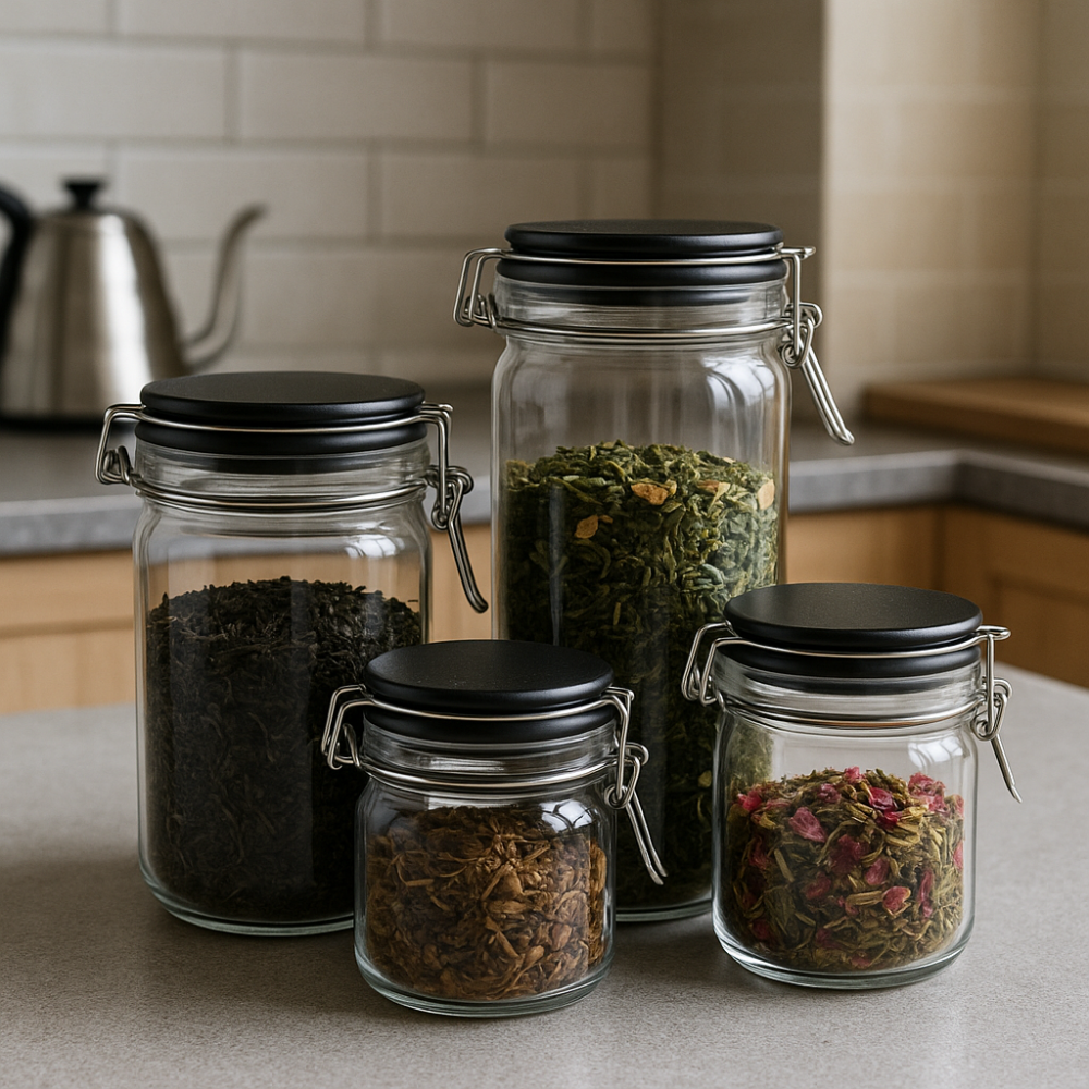 jars for tea