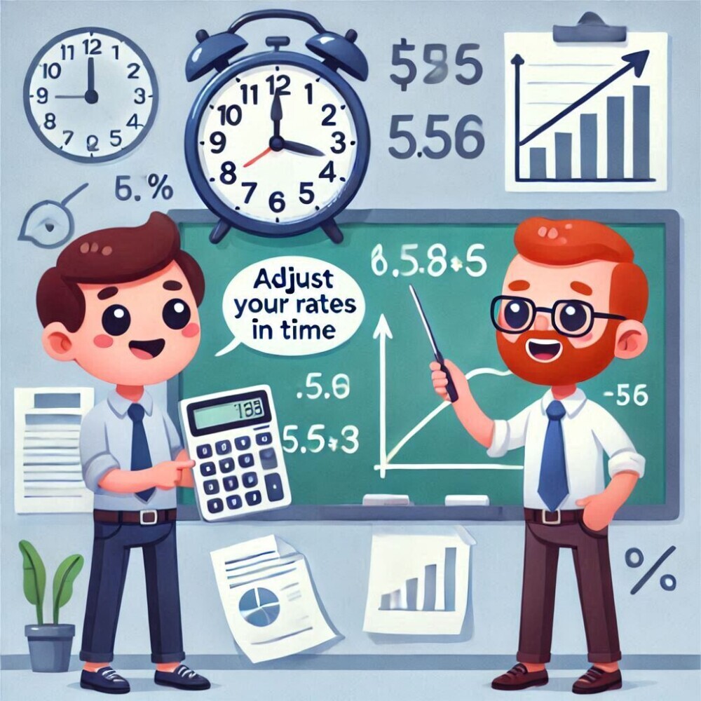 How to Adjust Your Rates Over Time