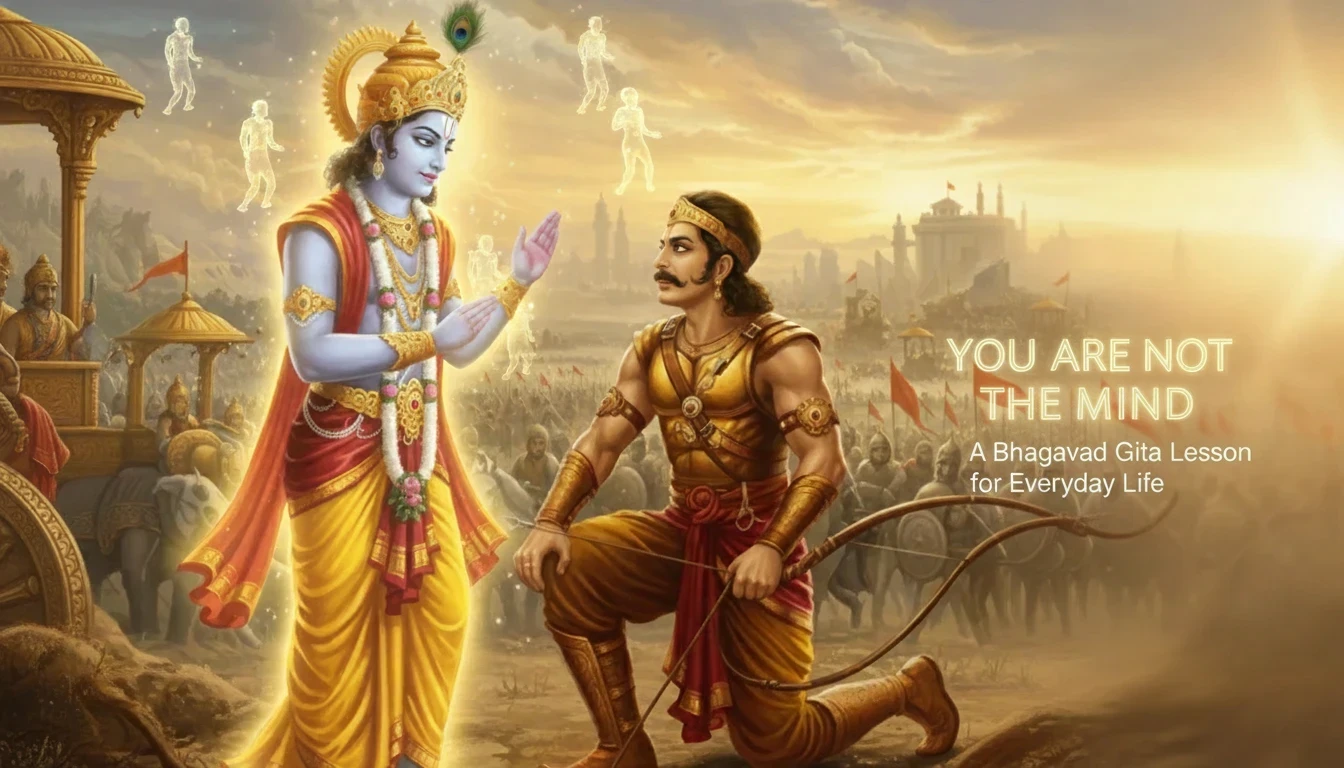 You Are Not the Mind Bhagavad Gita Lesson