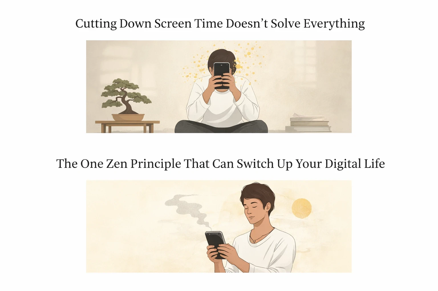 the zen principle for digital minimalism