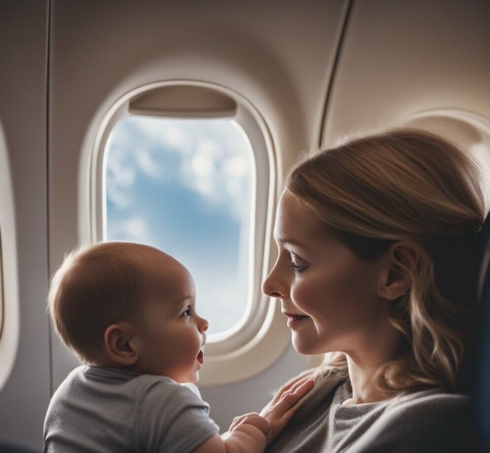 Flying with baby