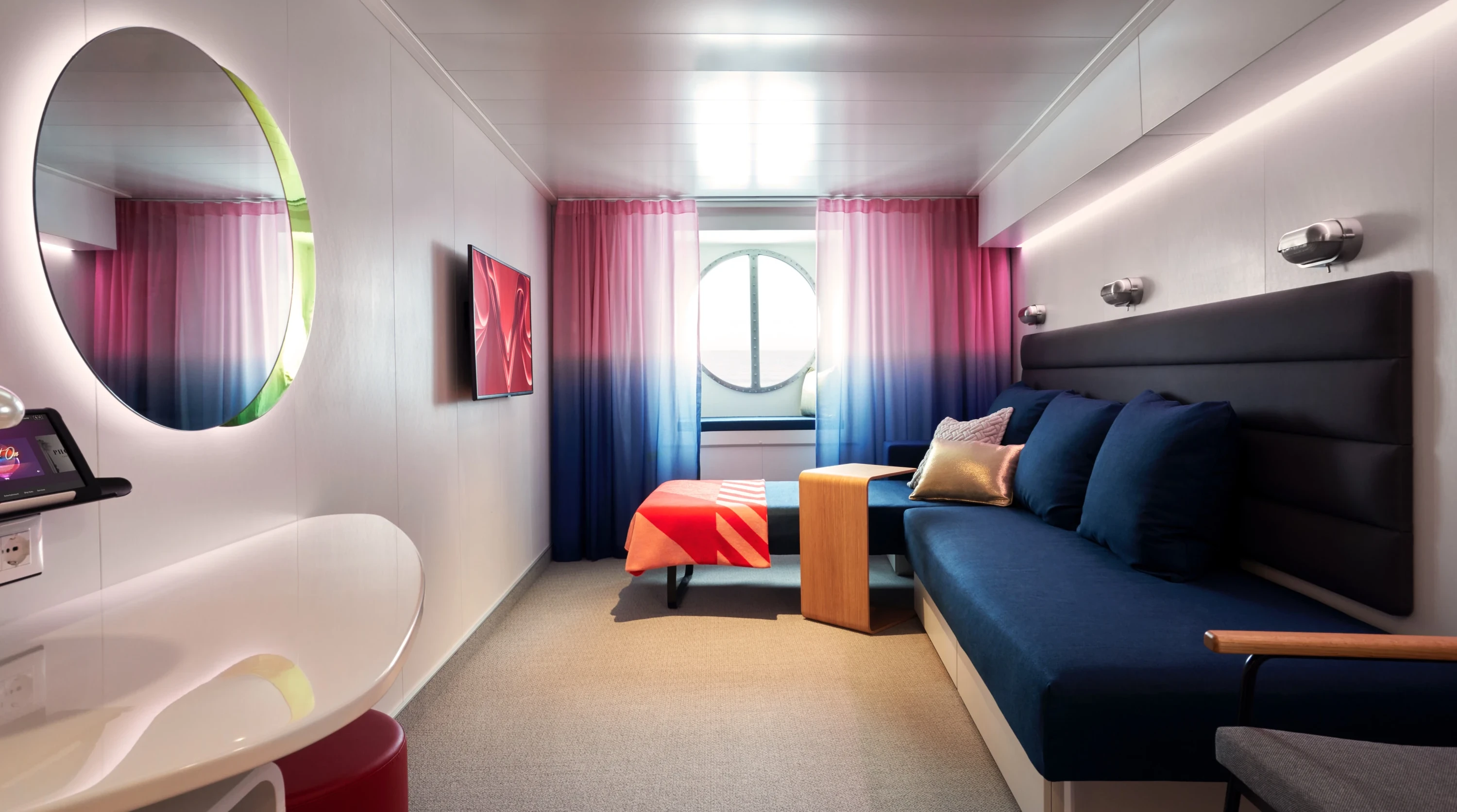 Virgin voyages cabin 2