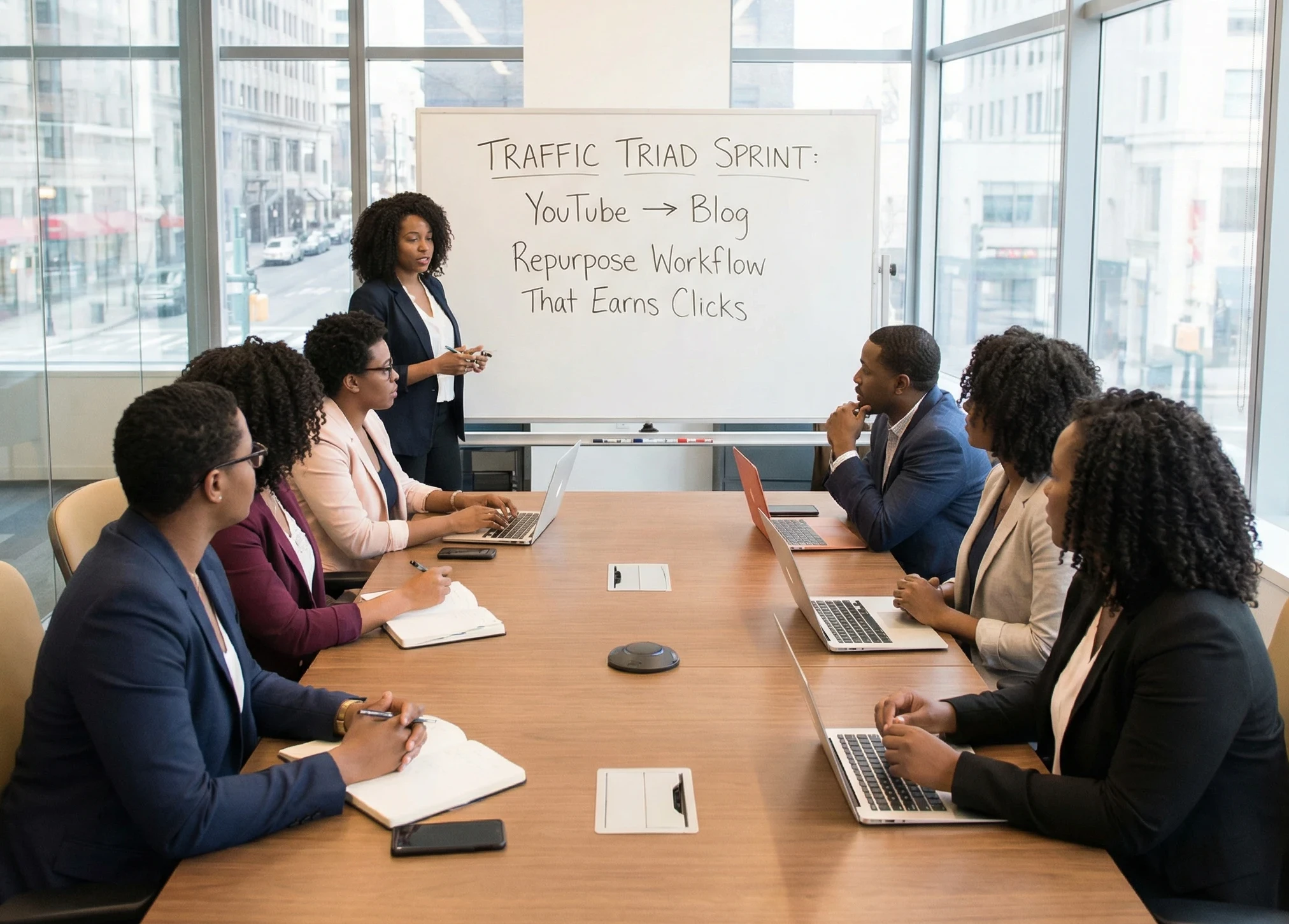 YouTube to blog repurpose