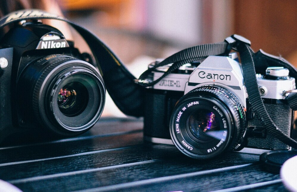 Nikon and Canon 