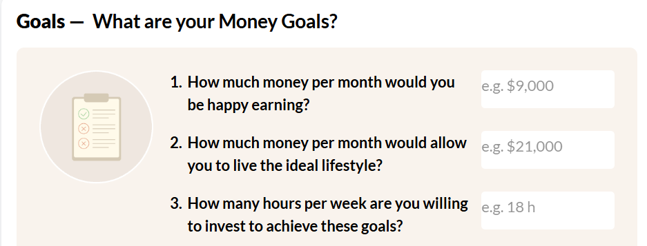 WA Money Goals 