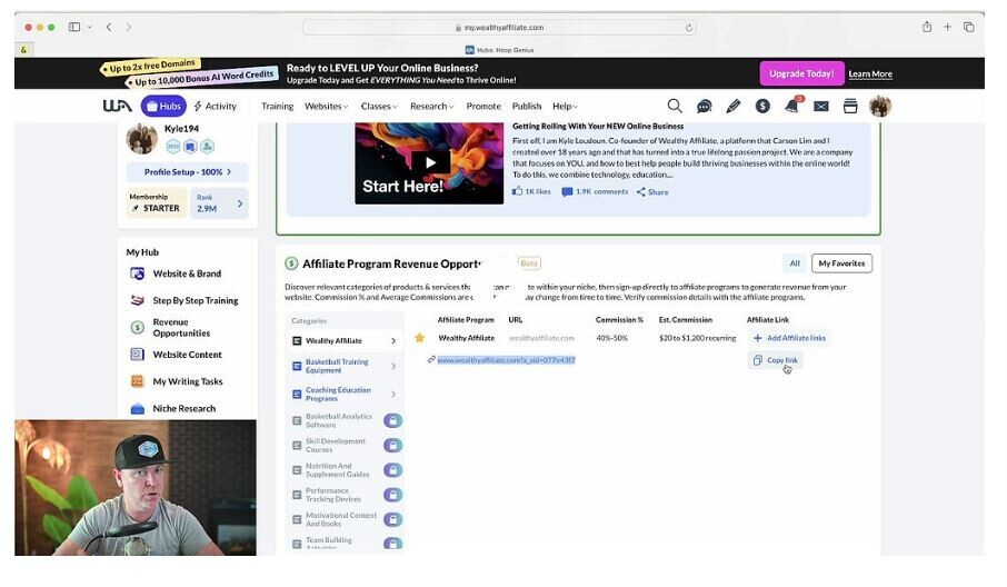 Wealthy Affiliate Webinars