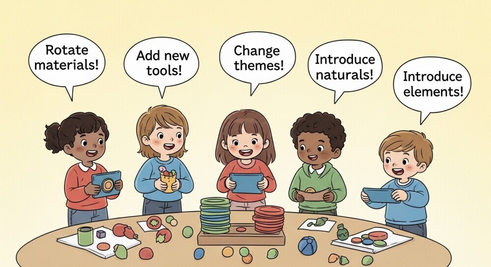 Tips for Keeping Sensory Play Fresh and Interesting