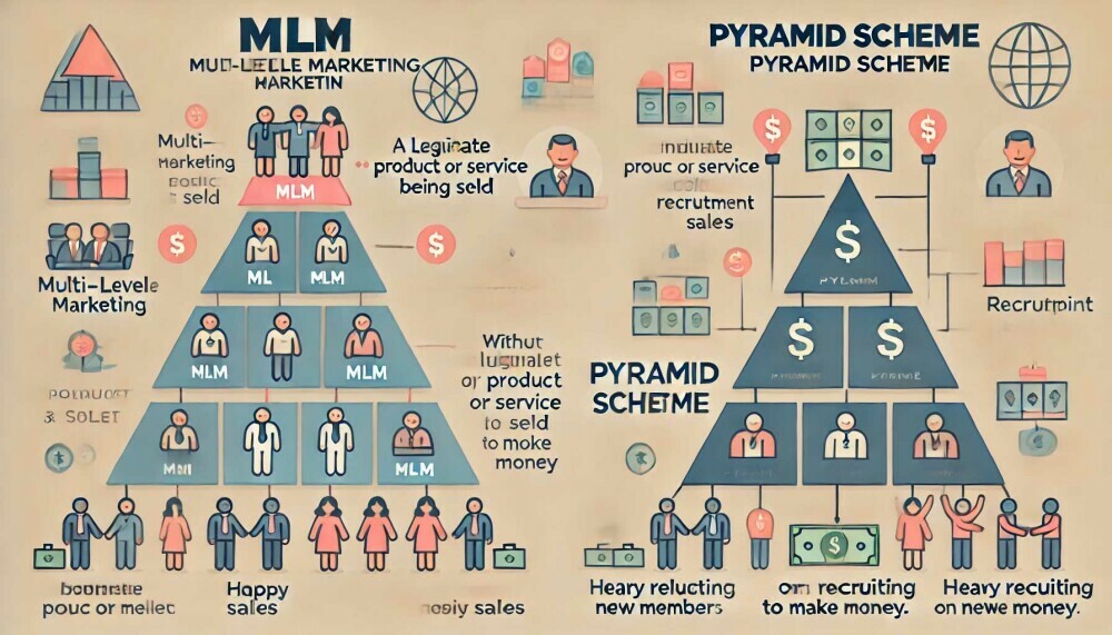 mlm-vs-pyramid-scheme