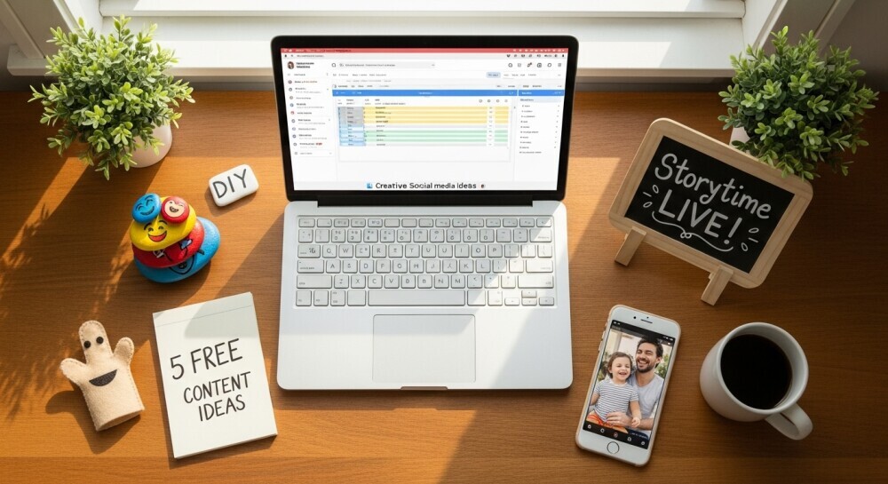 Creative Social Media Ideas for Parent Bloggers on a Budget