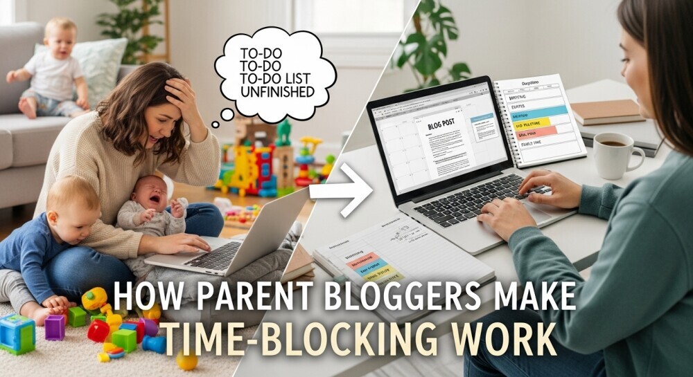 How Parent Bloggers Make Time-Blocking Work
