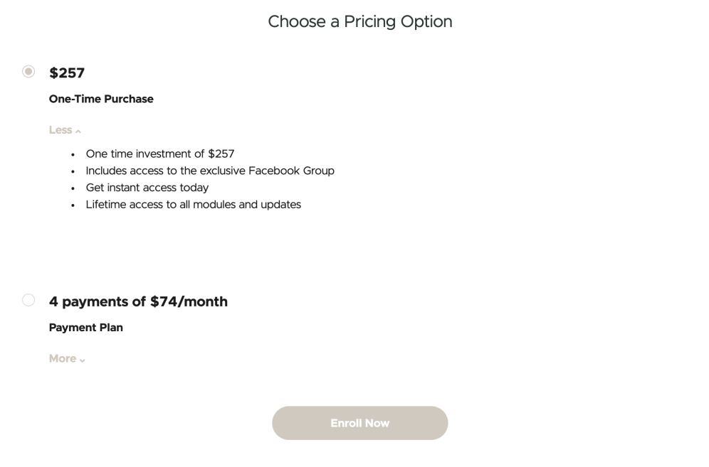 perfect blogging pricing