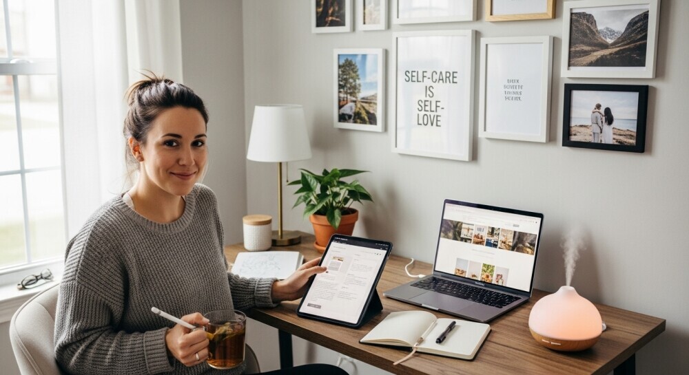Making Self-Care a Part of Your Blogger Identity