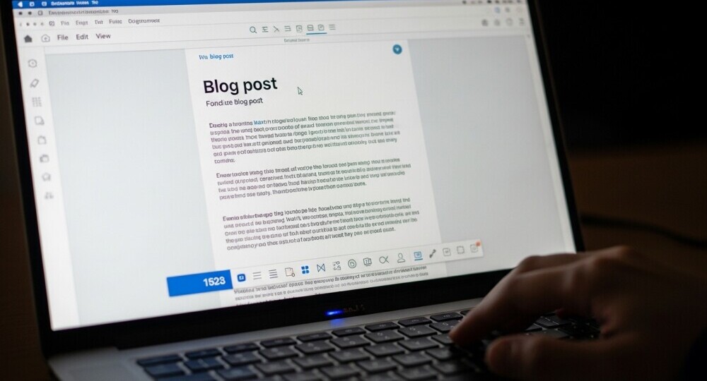 Parent blogger writing helpful, relatable content for readers