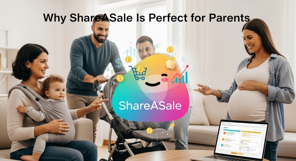 parents showing benefits of shareasale