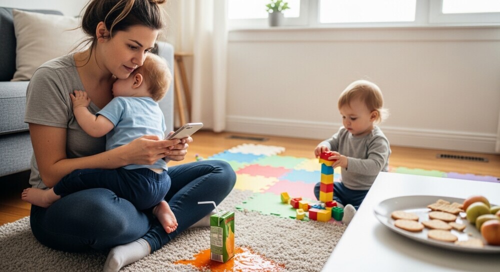 Parent learning about their blog audience from reader comments