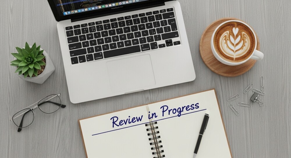 Parent blogger writing an honest review about a blogging course or product.