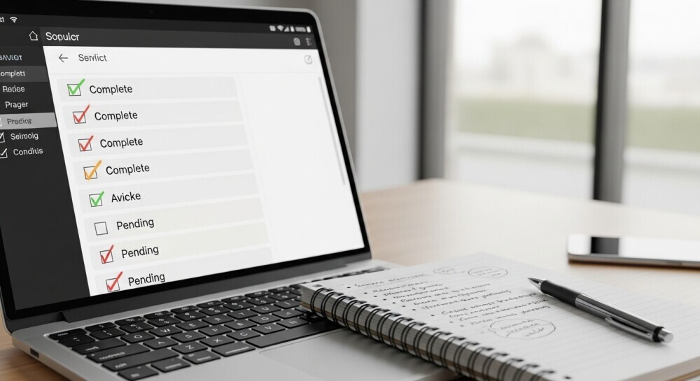 Simple blogging task list for parents building routines