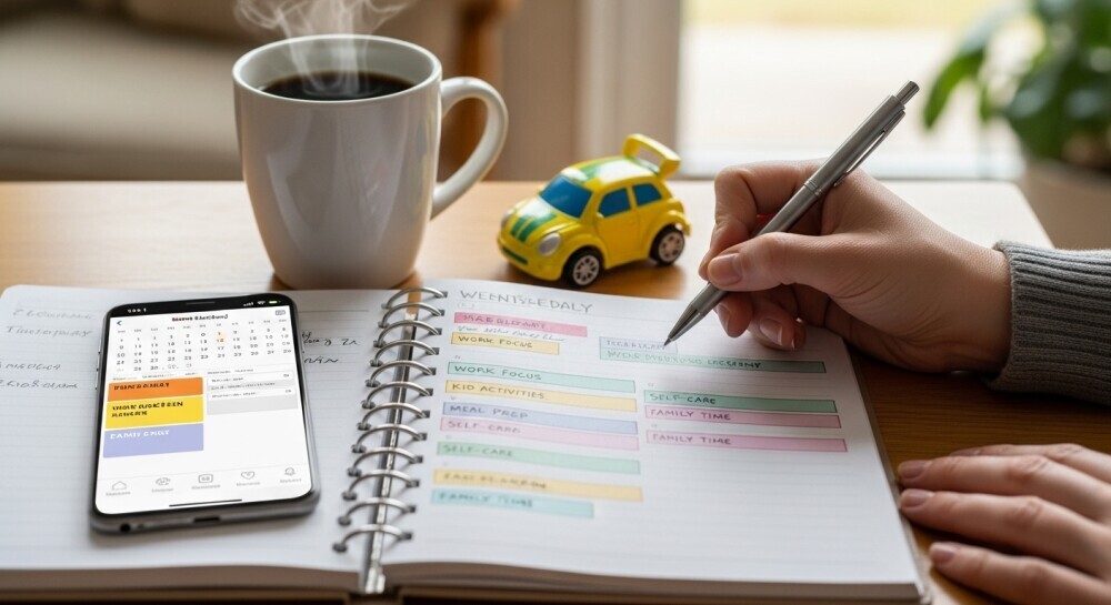 Setting Up a Parent-Friendly Time-Blocking Schedule