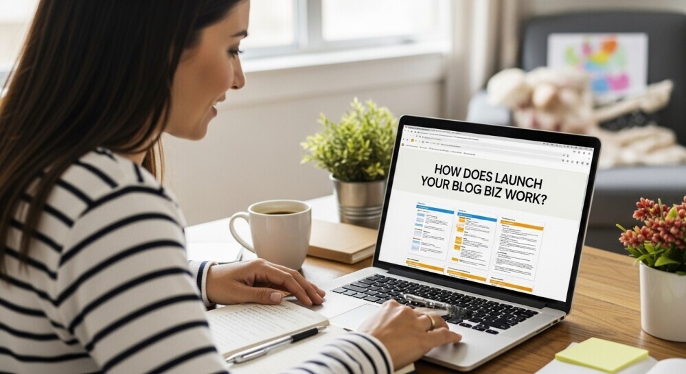How Does Launch Your Blog Biz Work?