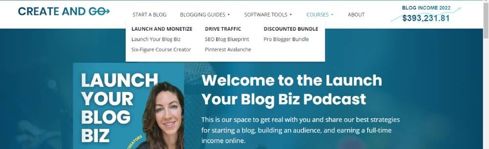 launch your blog biz