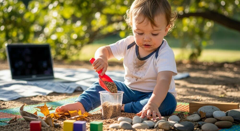 Sensory play is more than a way to keep toddlers occupied while you sneak in blog time