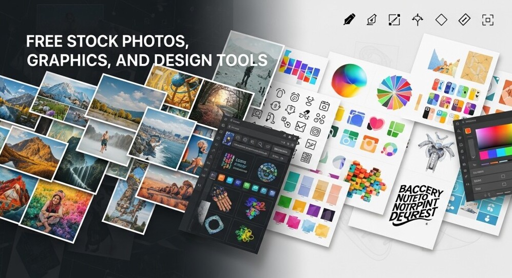 Free Stock Photos, Graphics, and Design Tools