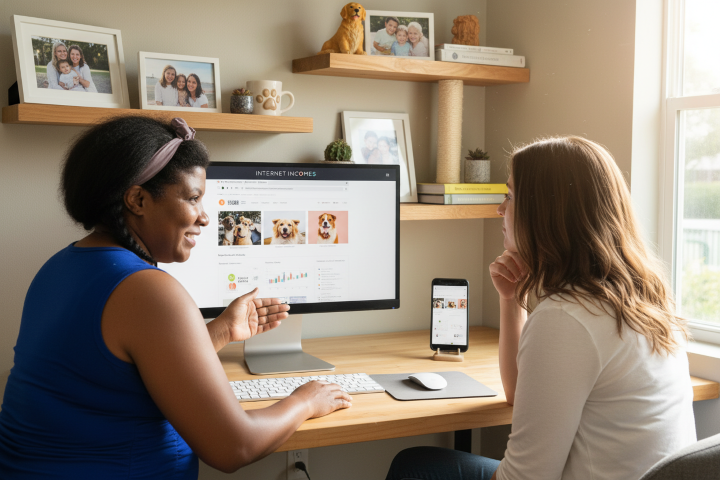 Marlinda is helping a SAHM learn how to make real money online