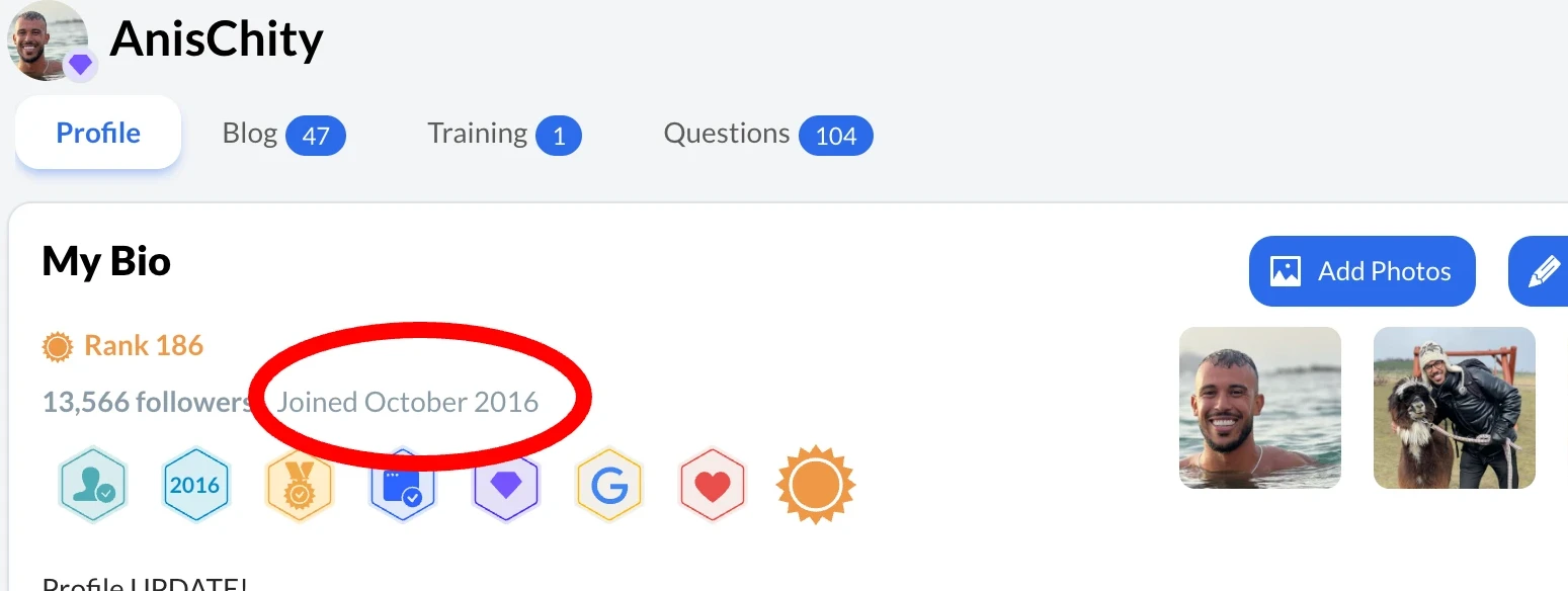 Im a wealthy affiliate member since 2016