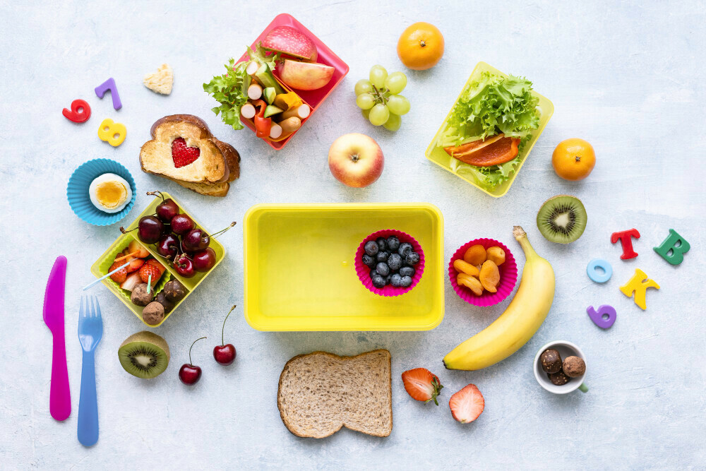 Preparing a child's lunchbox