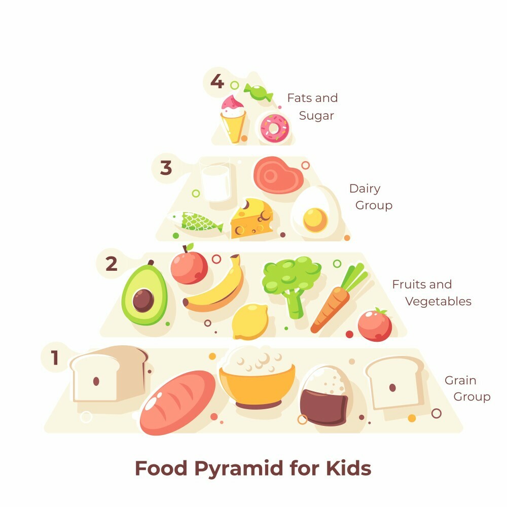 Food Pyramid for Children