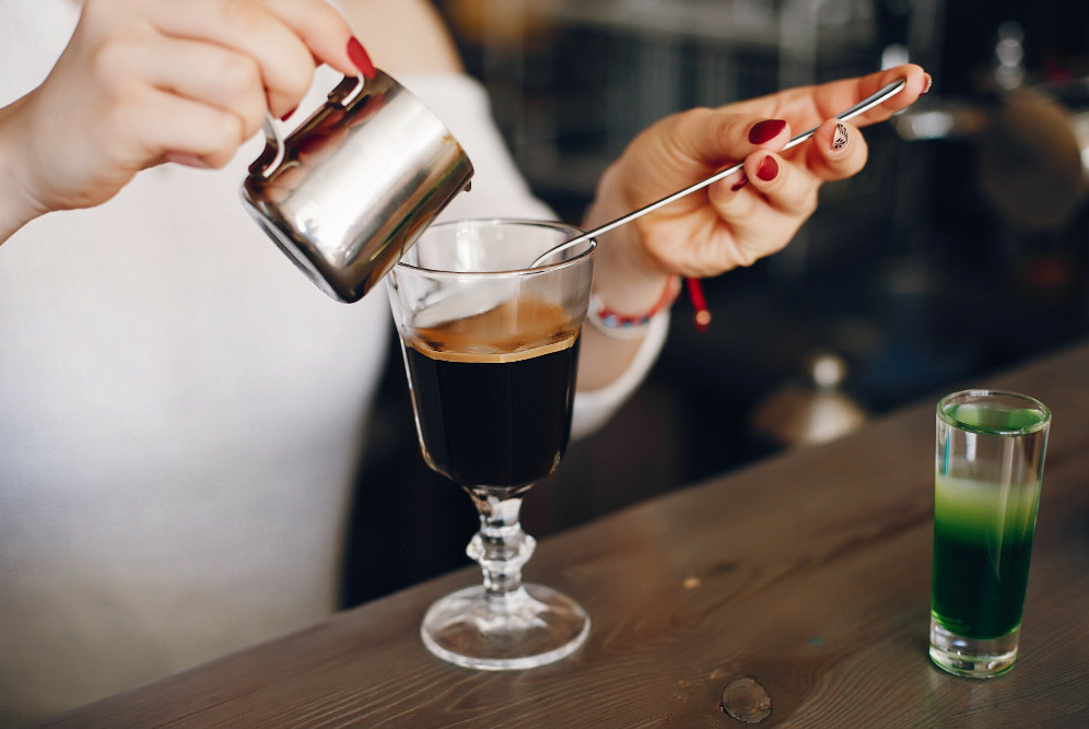 caffeine and alcohol