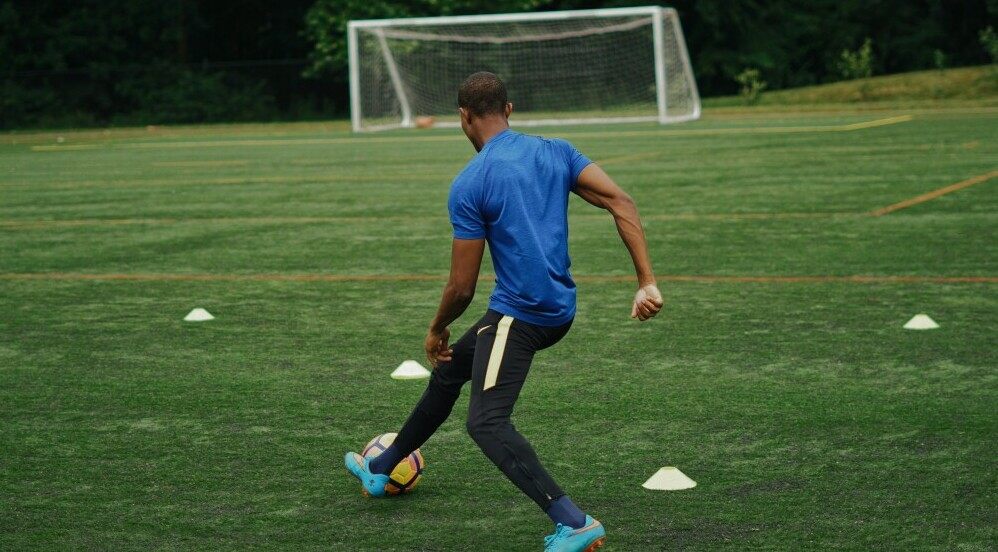 cone dribbling