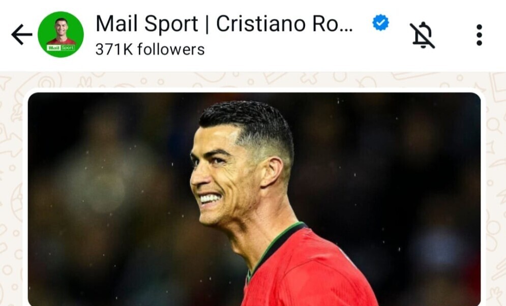 Mail sport: Ronaldo
