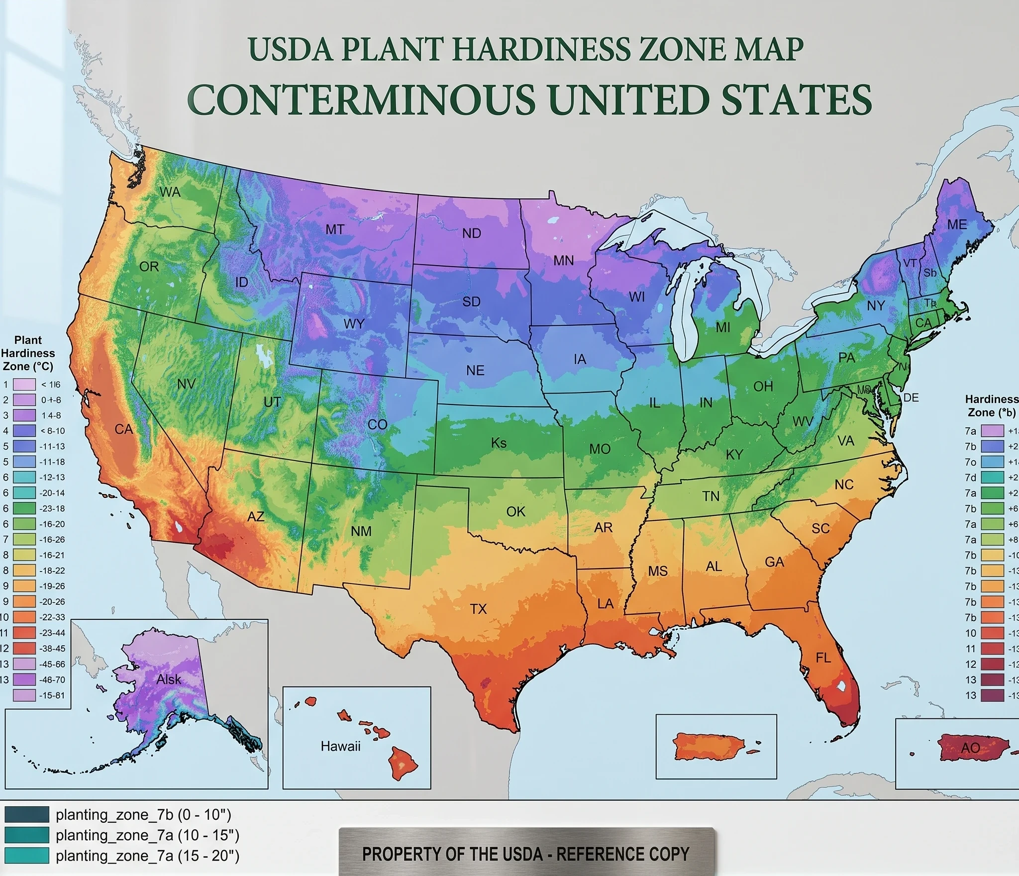 US Zone Map
