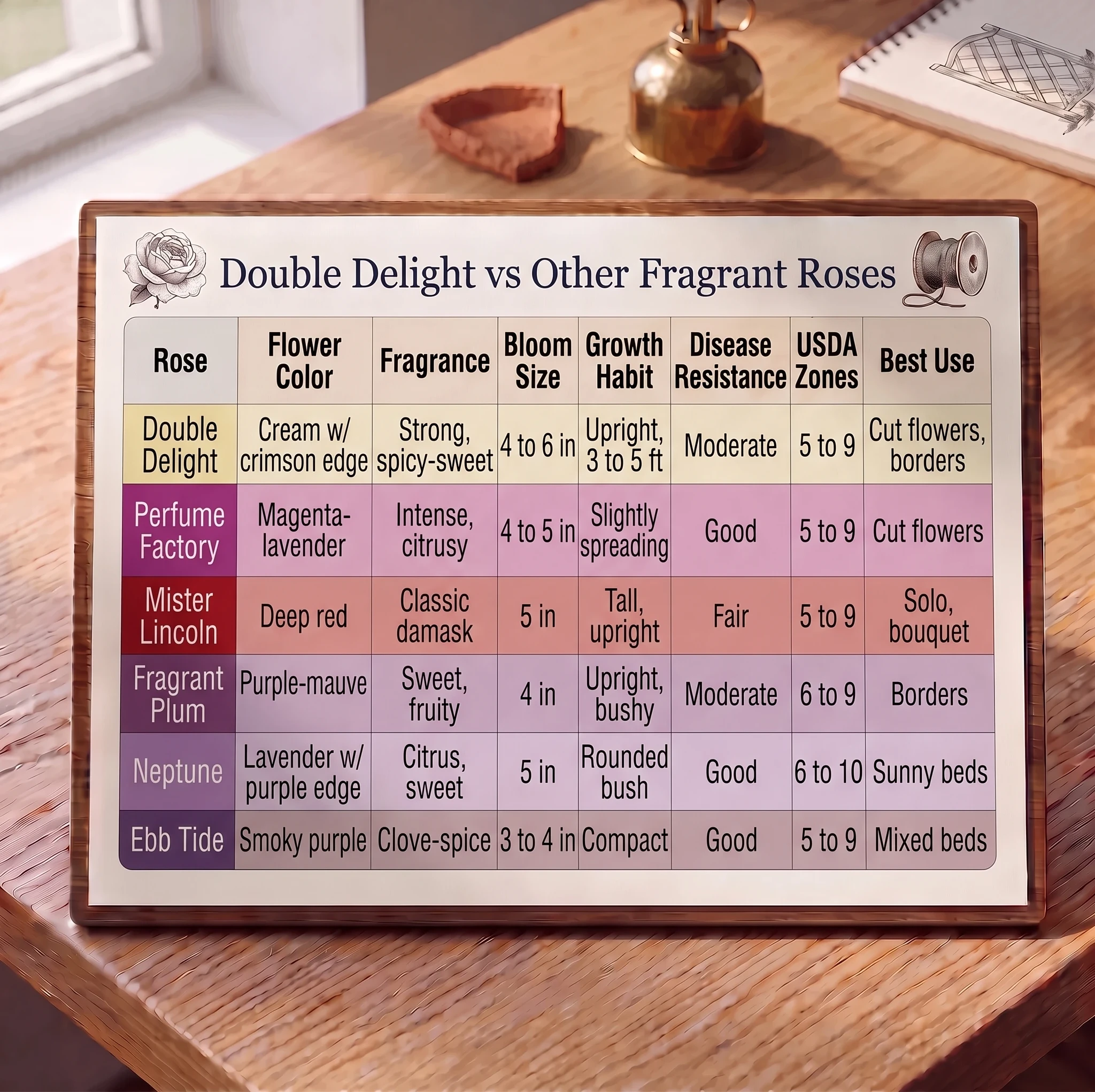 double delight comparison table