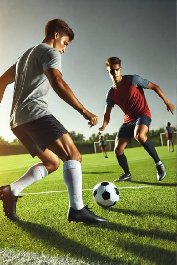 1 v 1 dribbling drill