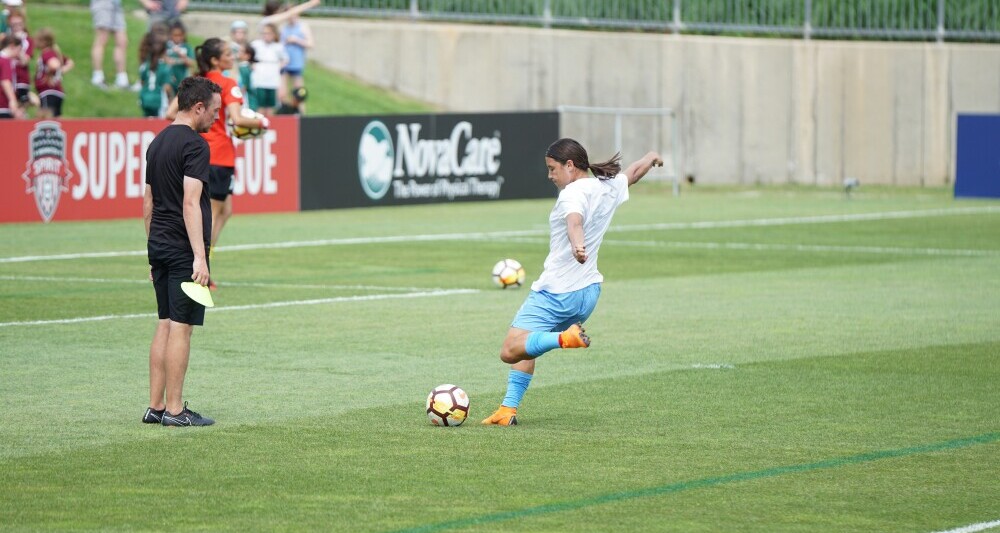 free kick strike