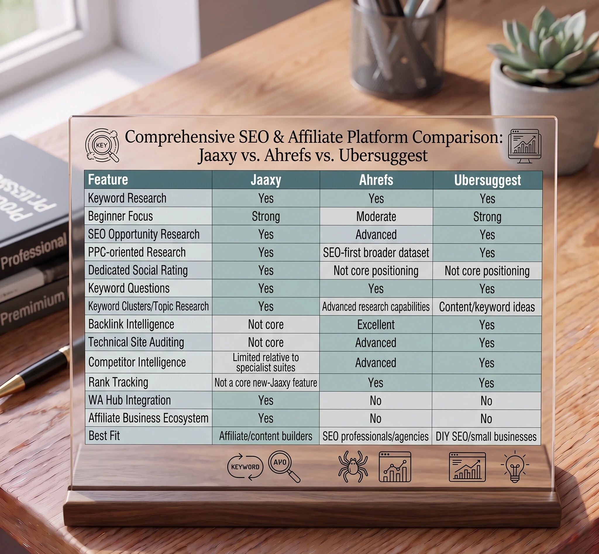 Comparison chart