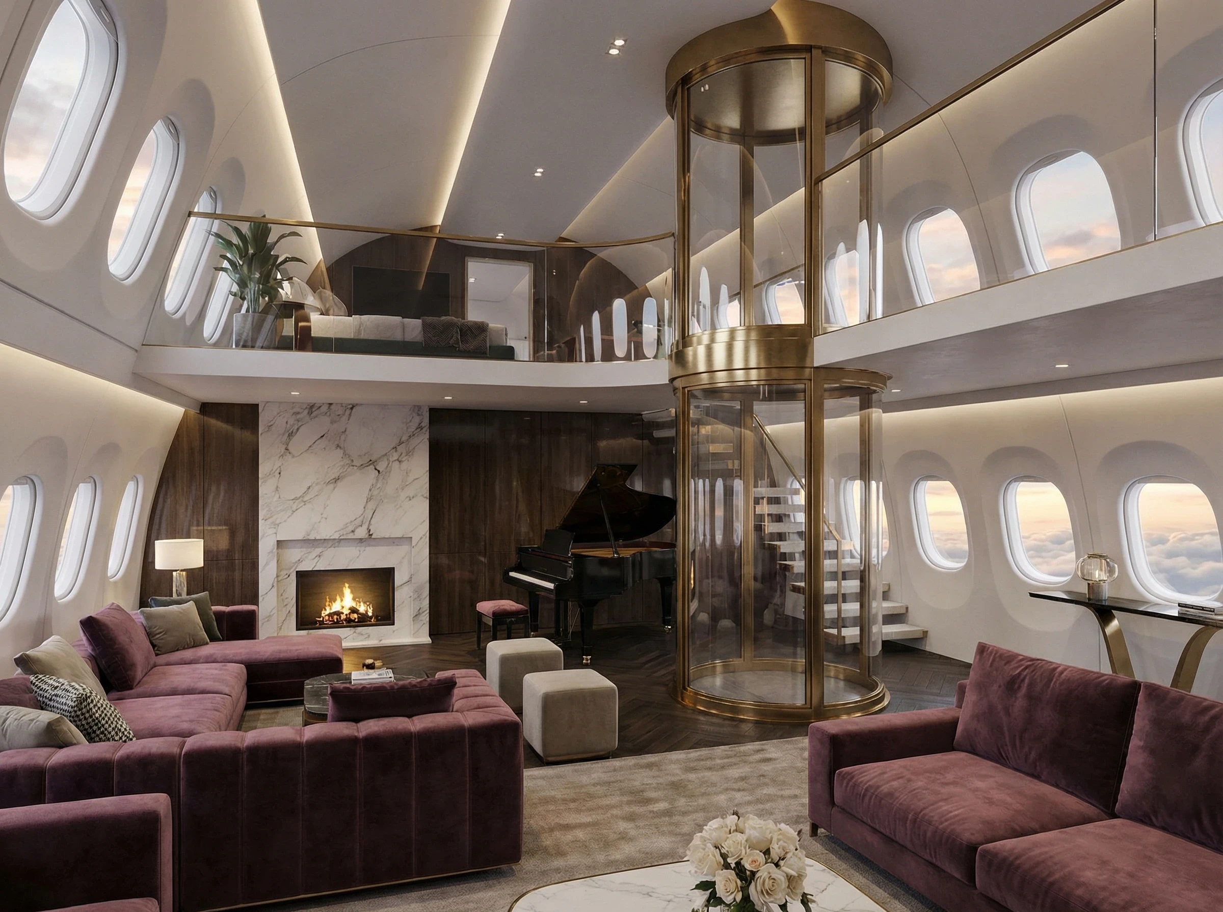 luxuryplaneelevator