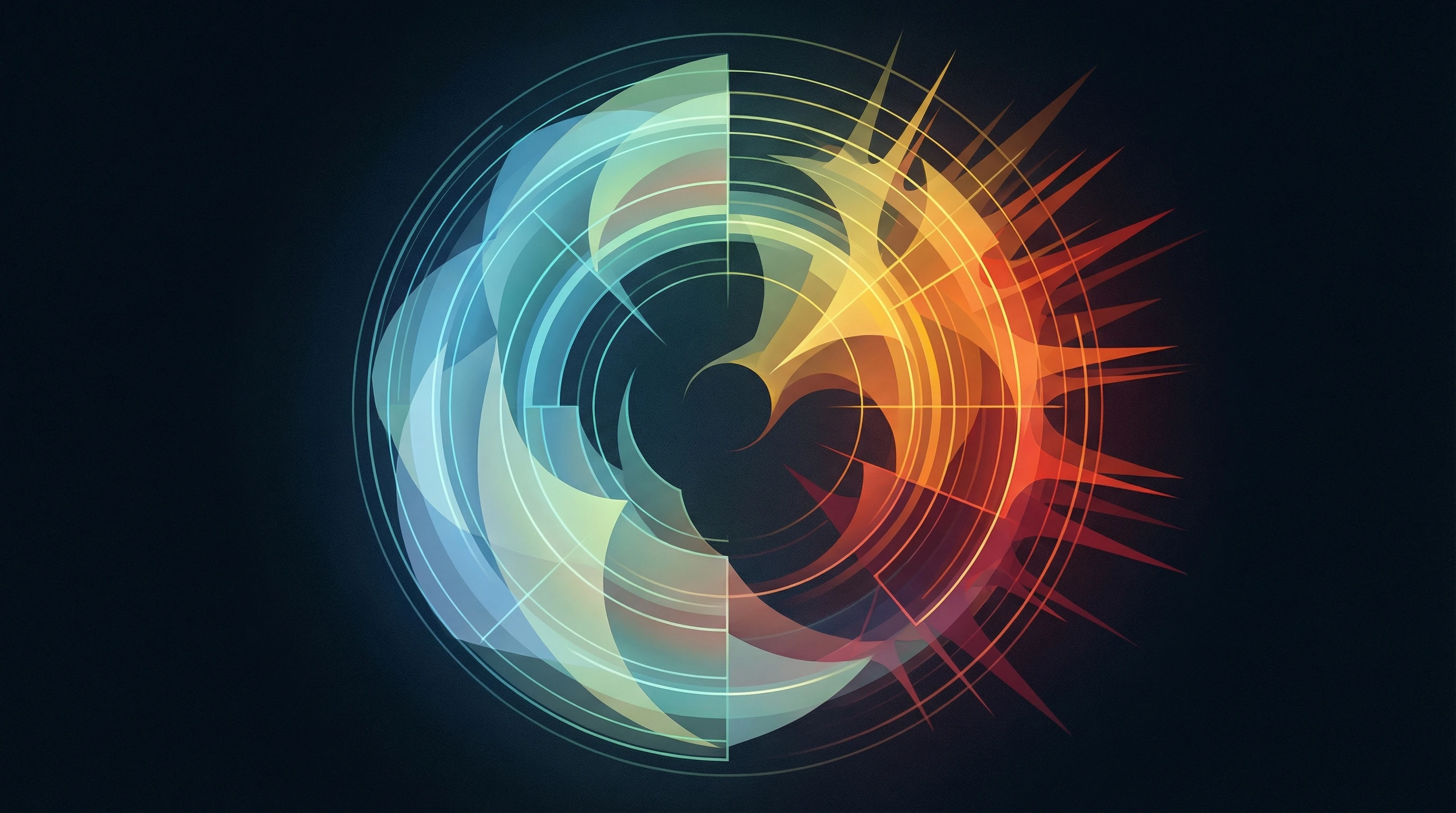 A non-human, abstract illustration of a scale or gauge, representing the measurement of subjective pain, with varying color intensity to show differing ratings.