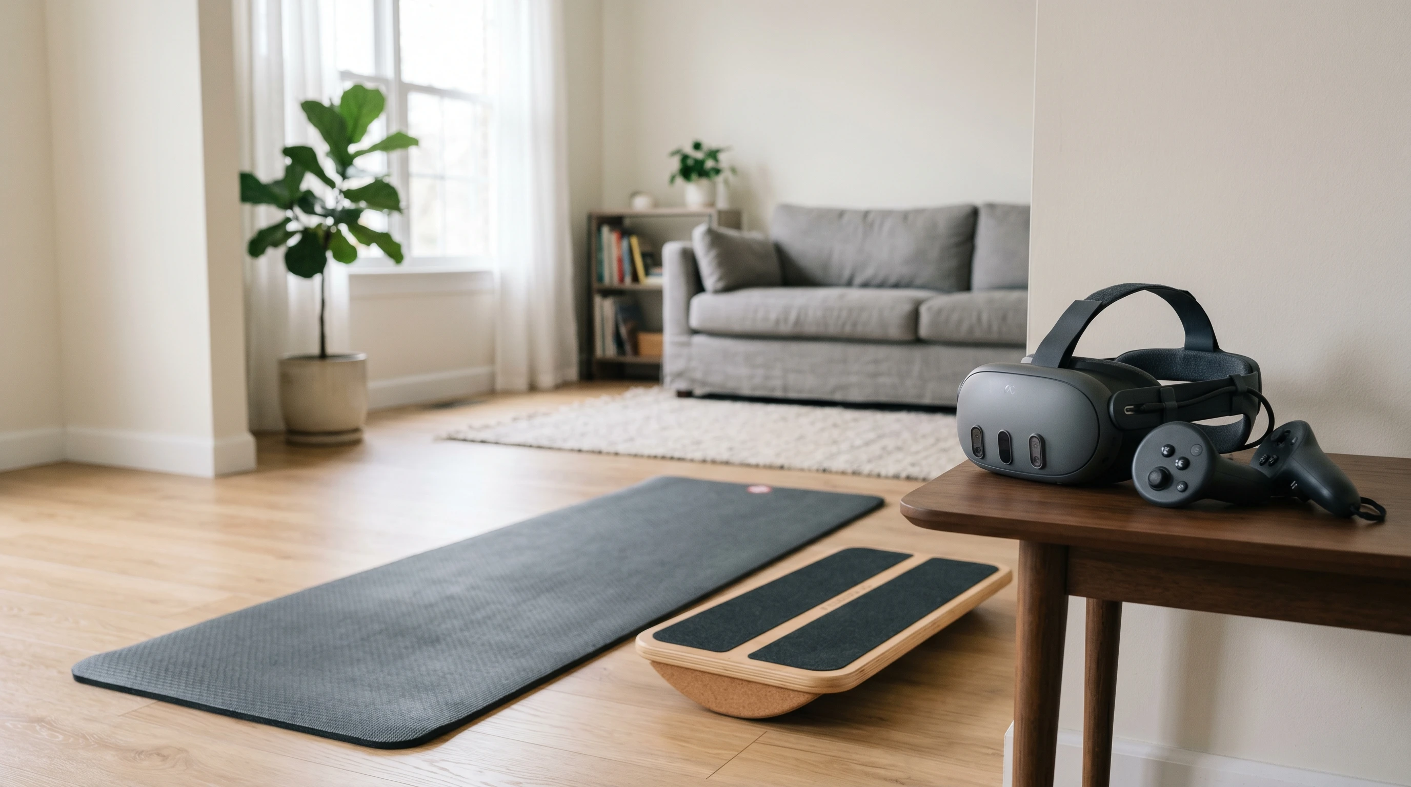 VR sensorimotor joint stability exercise equipment