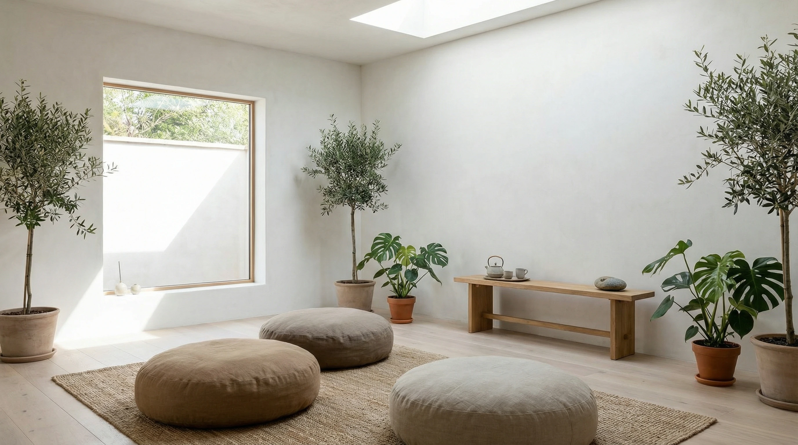Peaceful Meditation Room