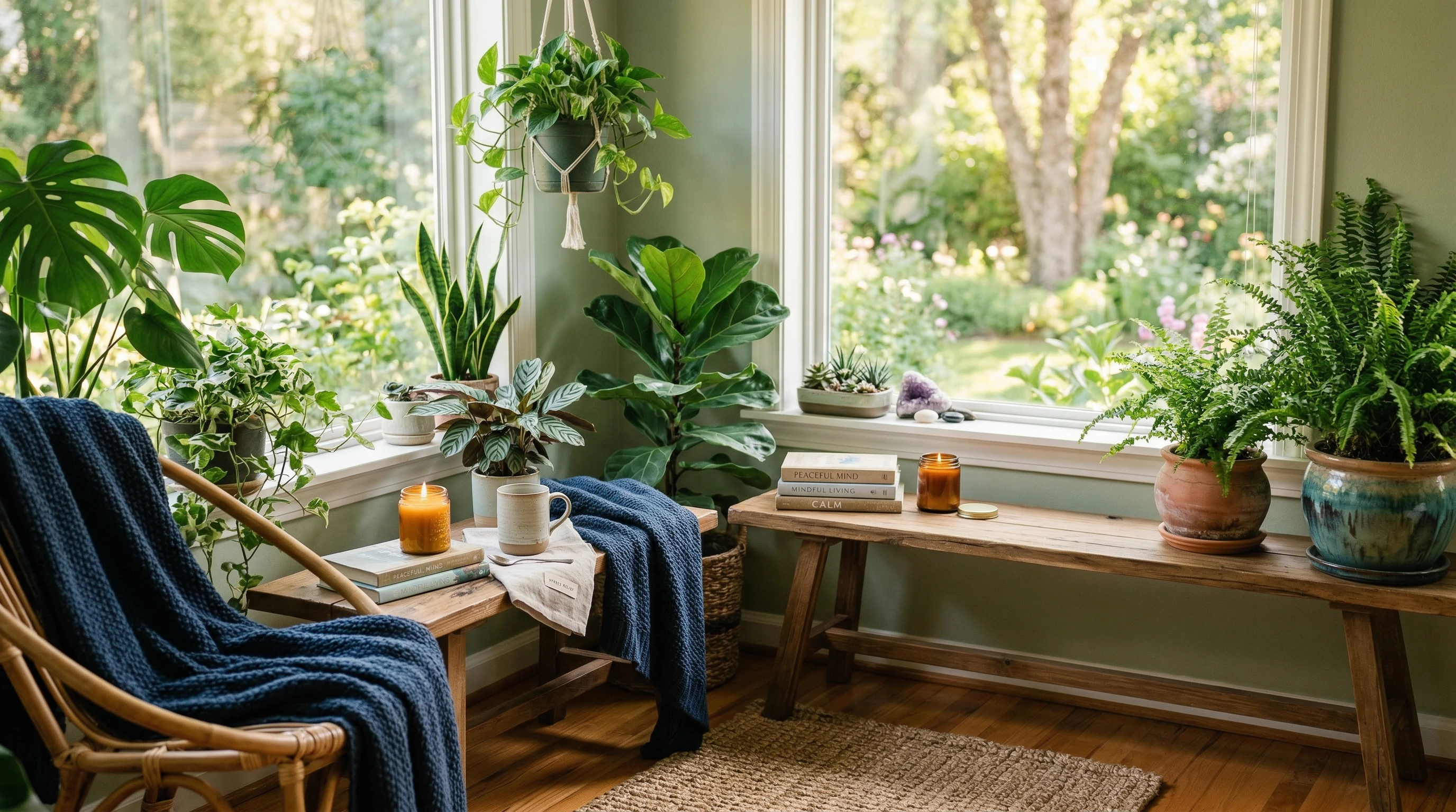 Stress management illustration