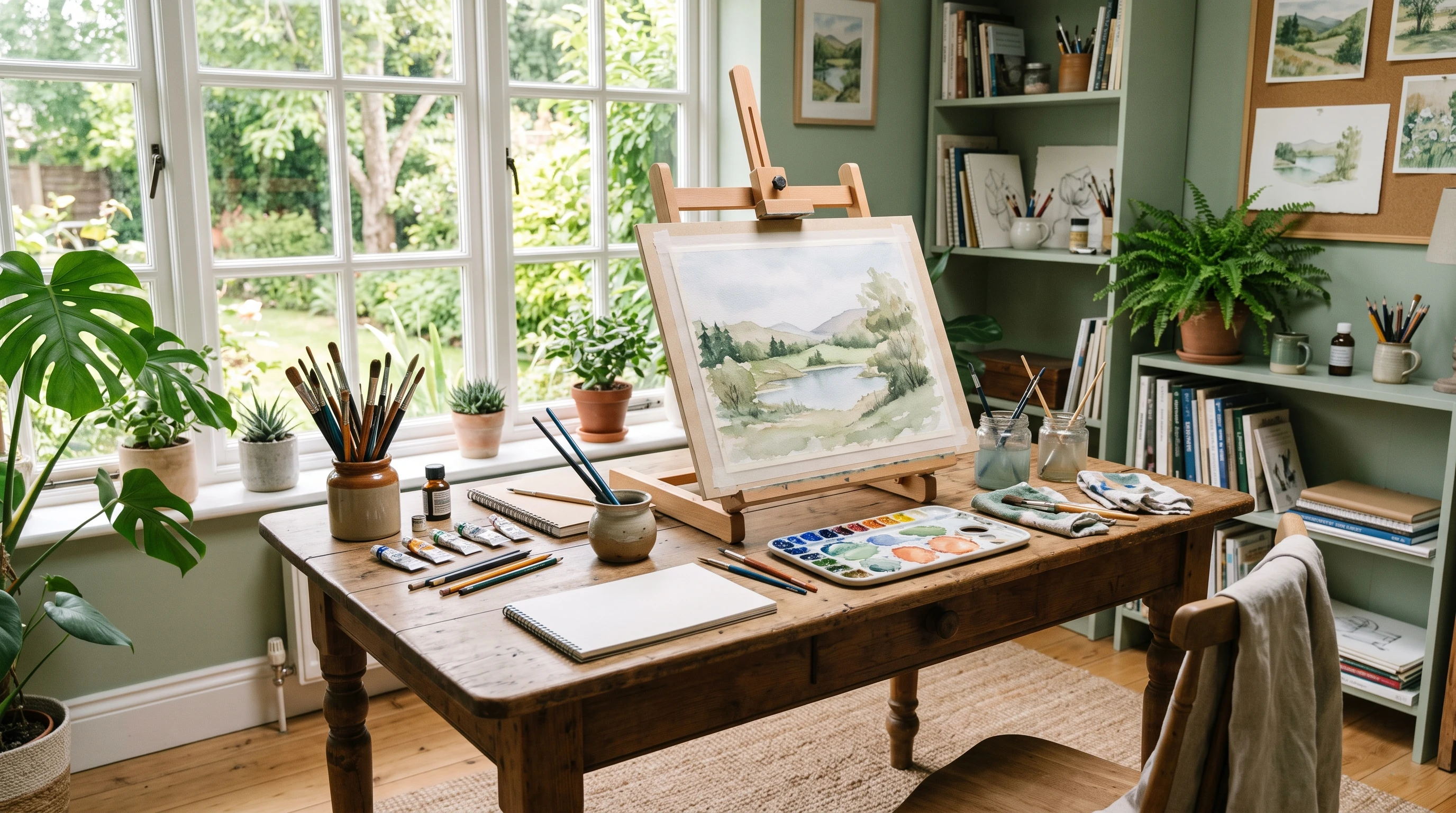 peaceful painting for relaxation