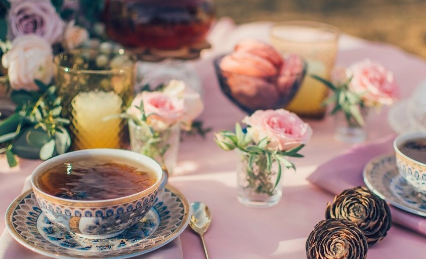 Drinking Tea for Relaxation and Stress Relief