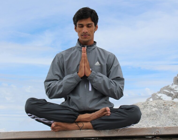 Man in Meditation