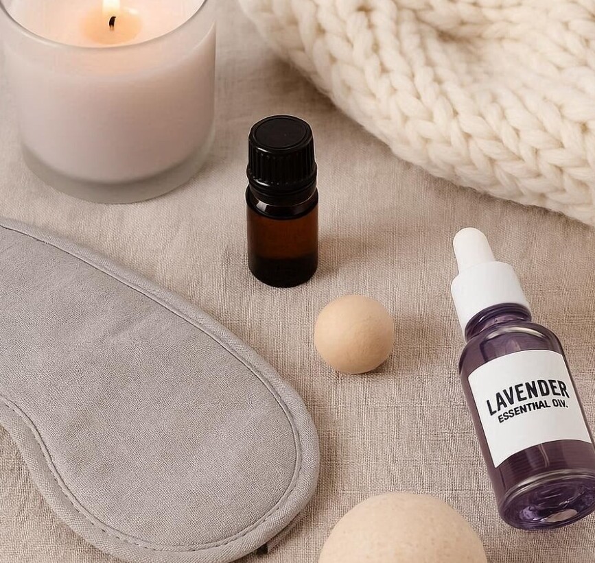 Stress Relief Products like Lavender Essential Oil