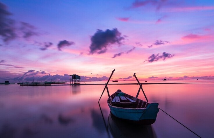 Boat and Sunrise