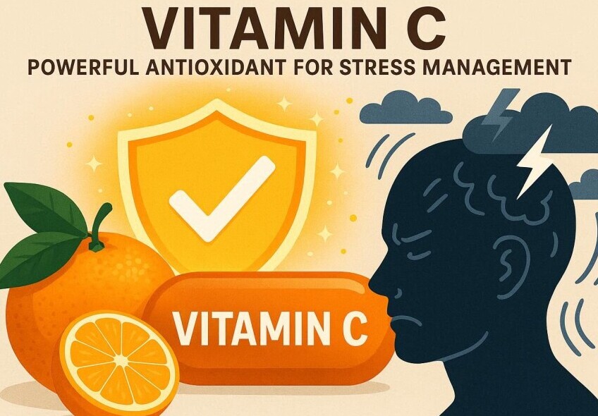 Vitamin C as a powerful antioxidant for stress management