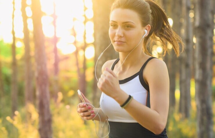 A Girl Running, Being active